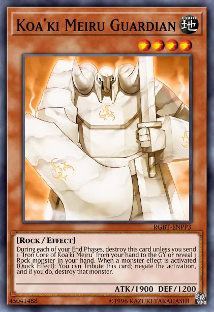 Koa'ki Meiru Guardian (V.1 - Common)