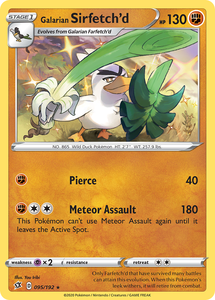 Galarian Sirfetch'd 