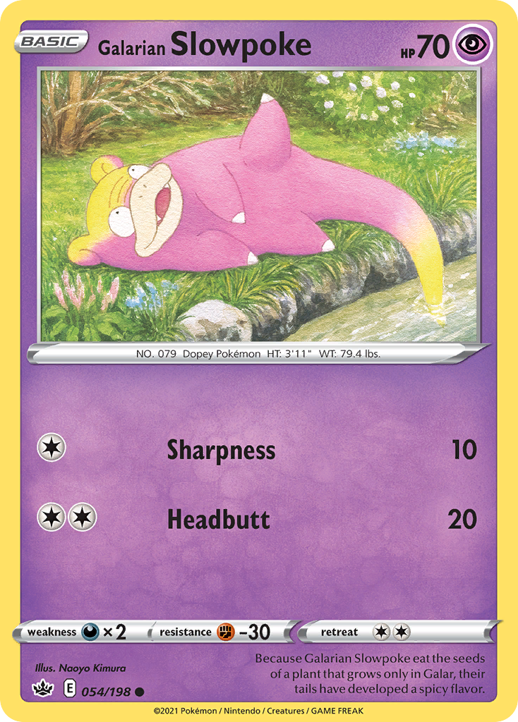 Galarian Slowpoke 