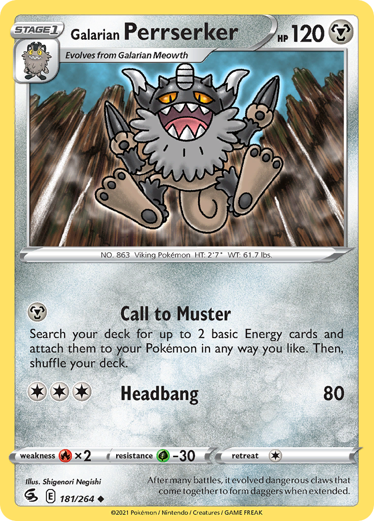 Galarian Perrserker 