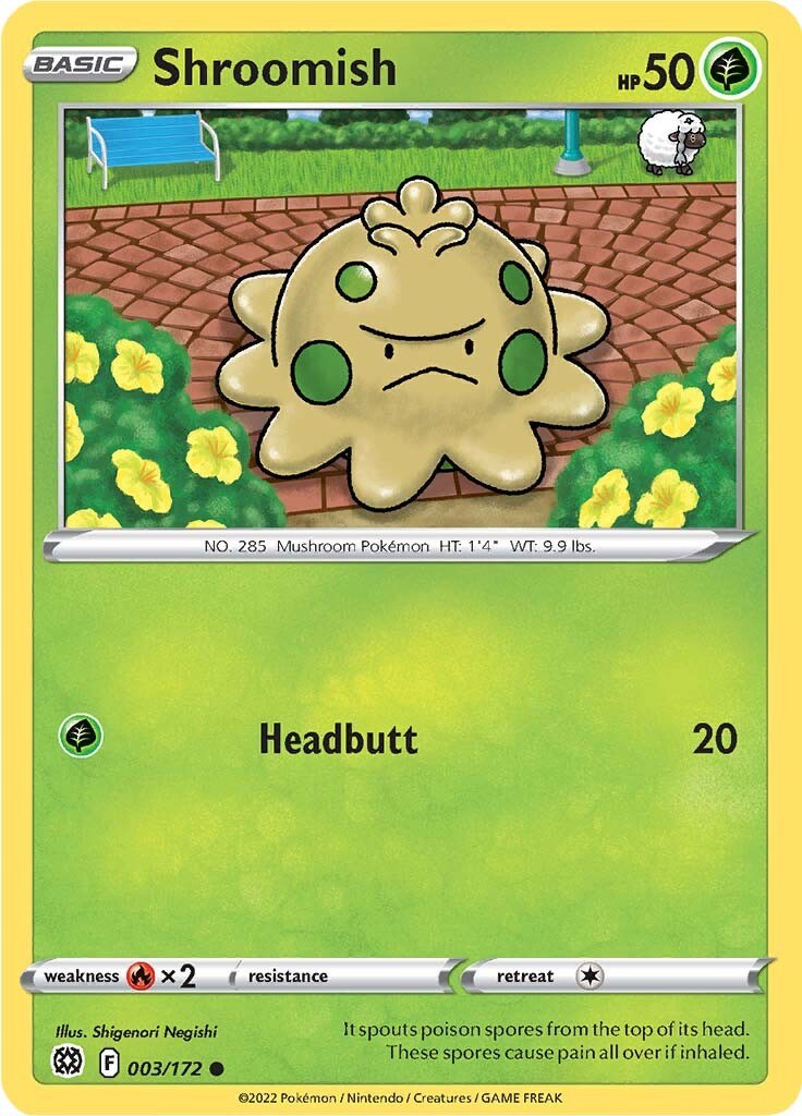 Shroomish [Headbutt]