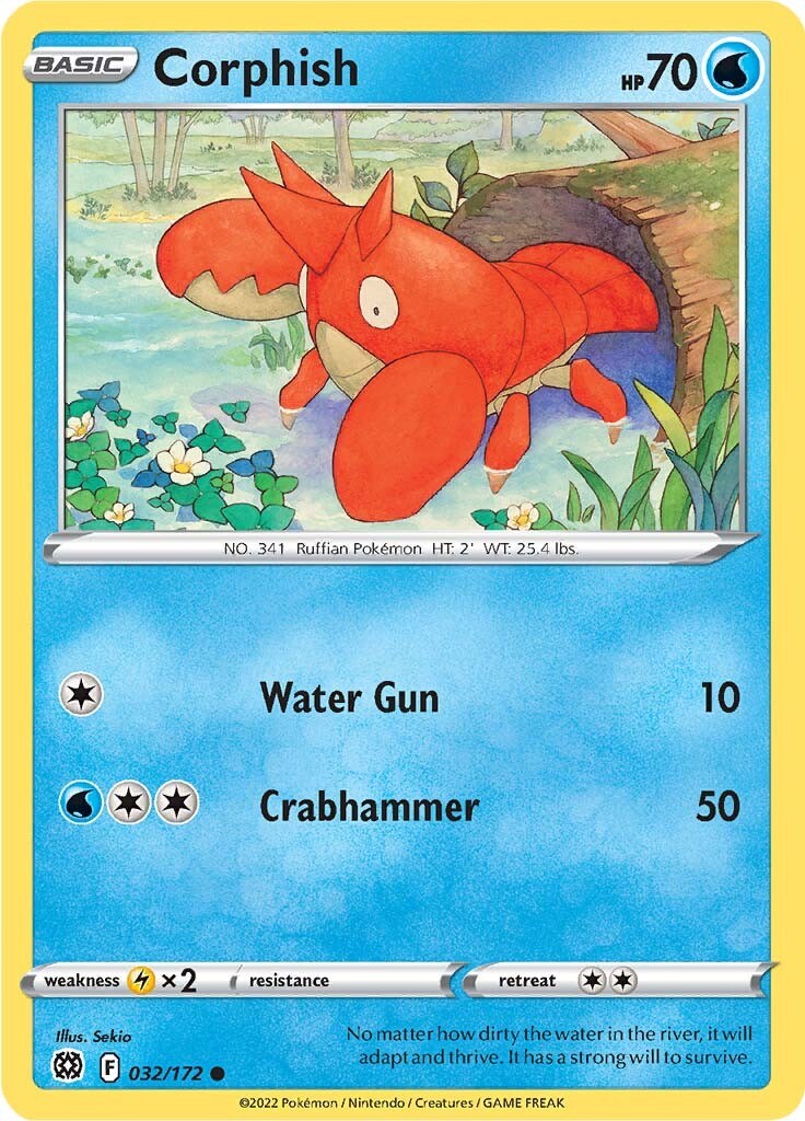 Corphish [Water Gun | Crabhammer]