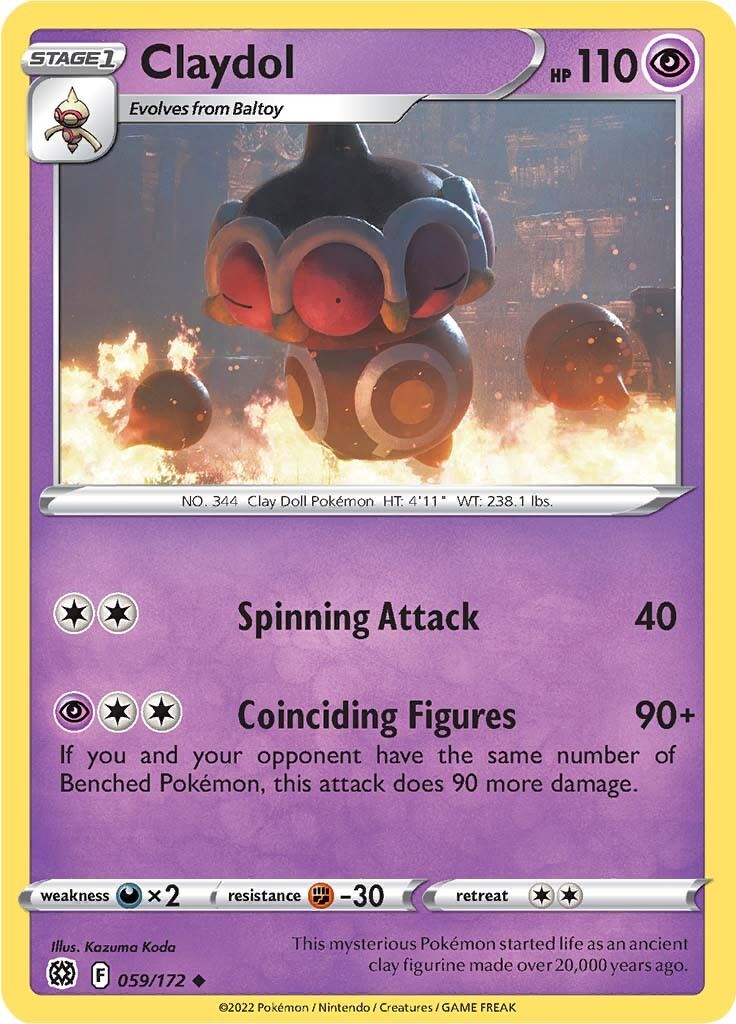 Claydol [Spinning Attack | Coinciding Figures]