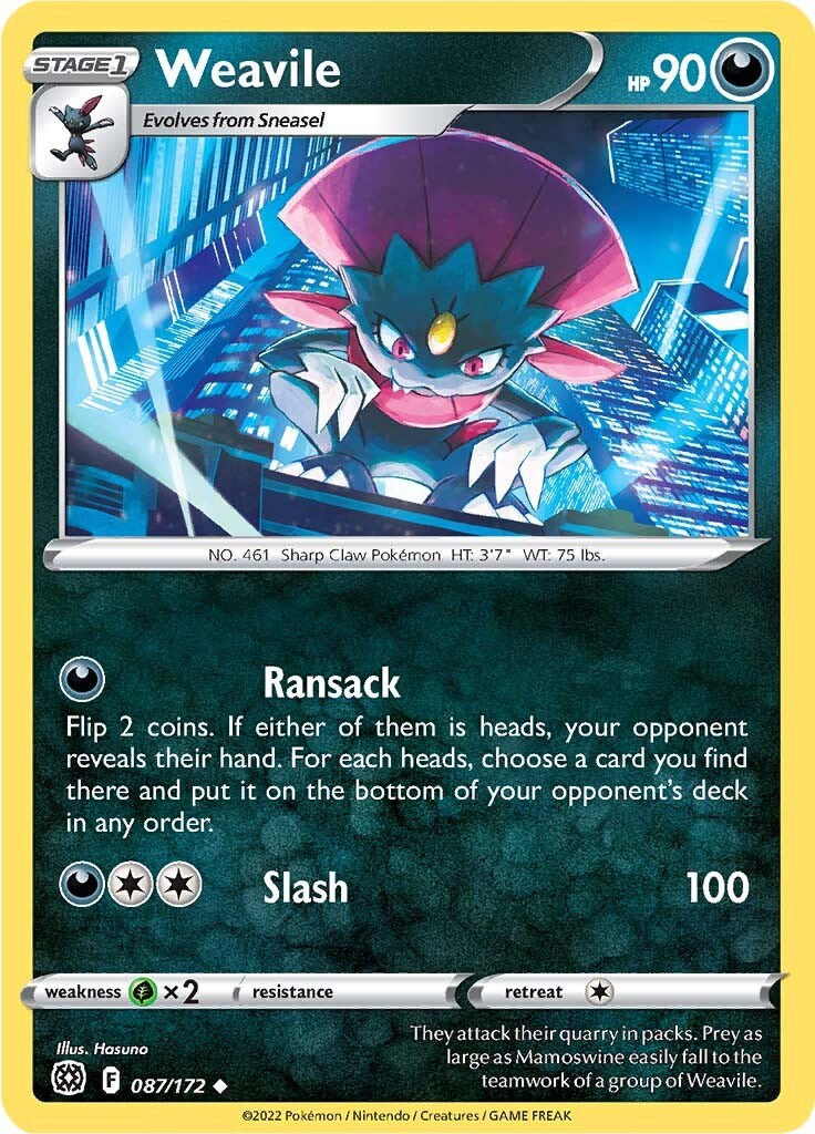 Weavile [Ransack | Slash]