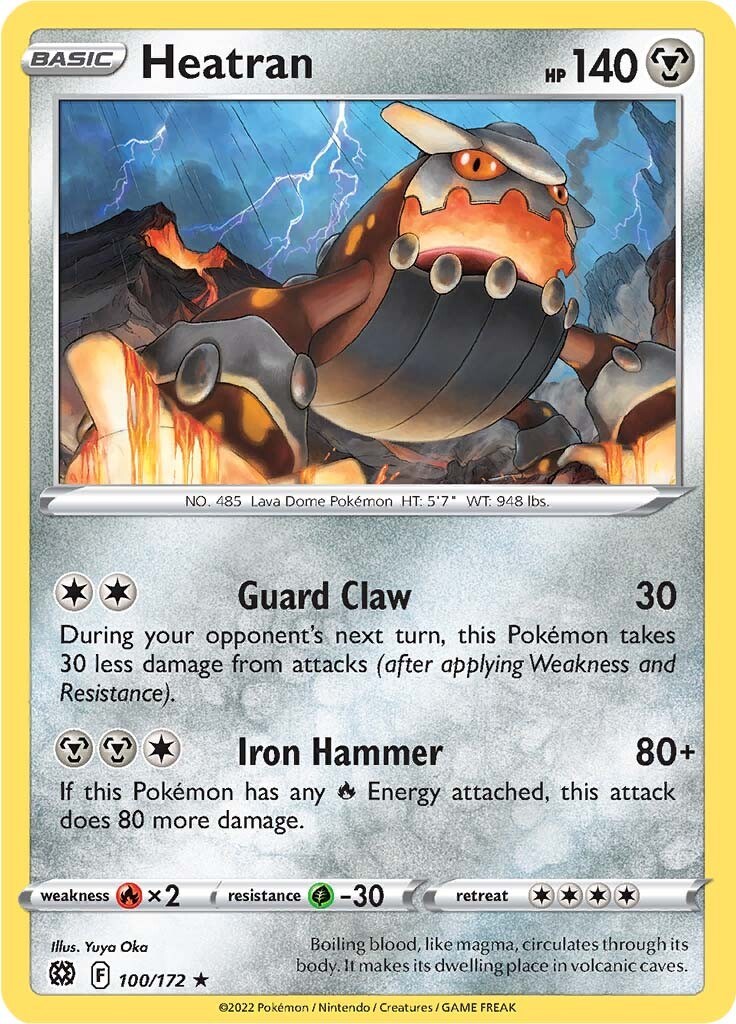Heatran [Guard Claw | Iron Hammer]