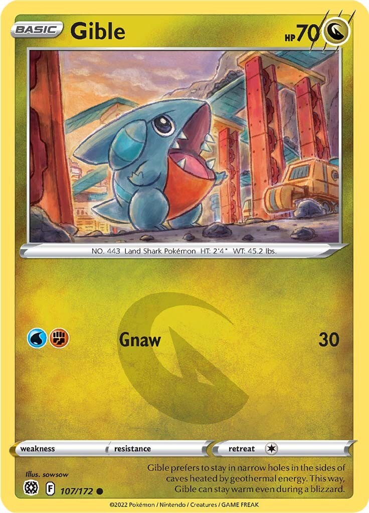Gible [Gnaw]