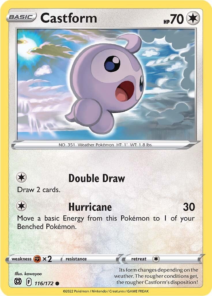 Castform [Double Draw | Hurricane]