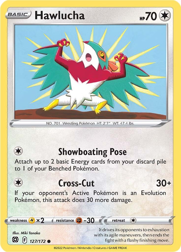 Hawlucha [Showboating Pose | Cross-Cut]
