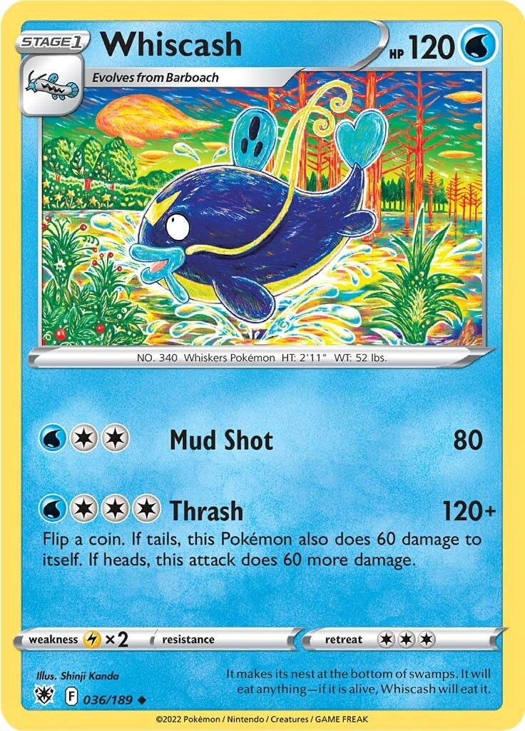 Whiscash [Mud Shot | Thrash]