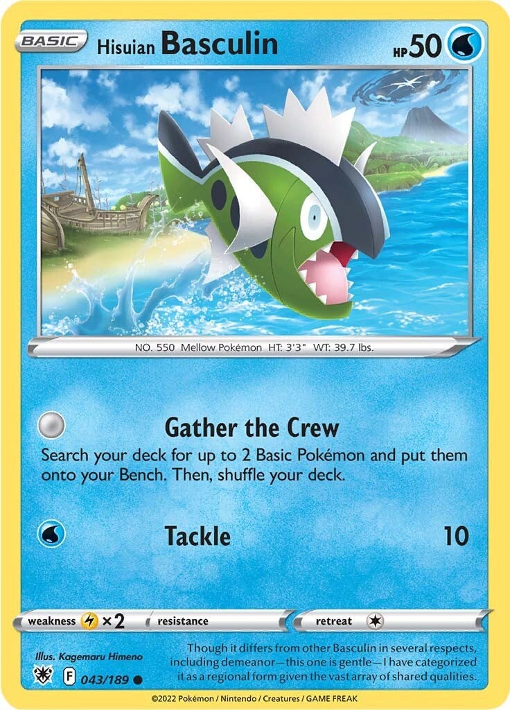 Hisuian Basculin [Gather the Crew | Tackle]
