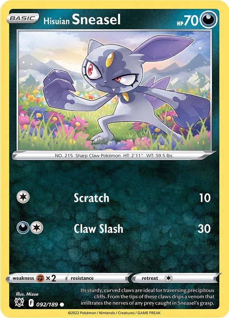 Hisuian Sneasel [Scratch | Claw Slash]