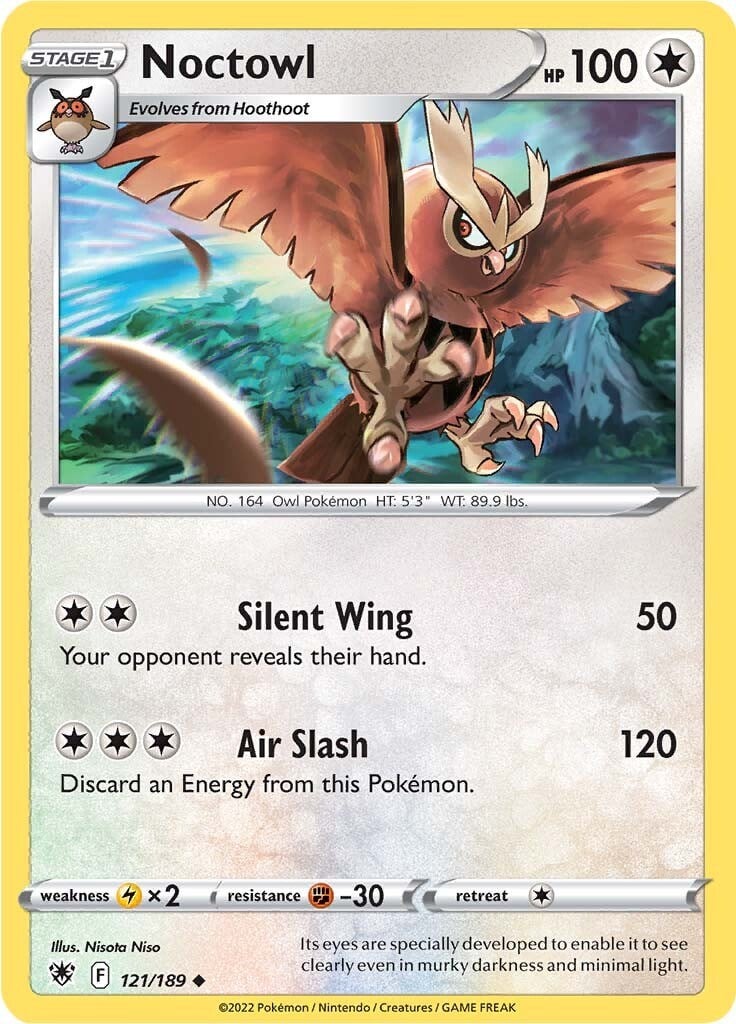 Noctowl [Silent Wing | Air Slash]