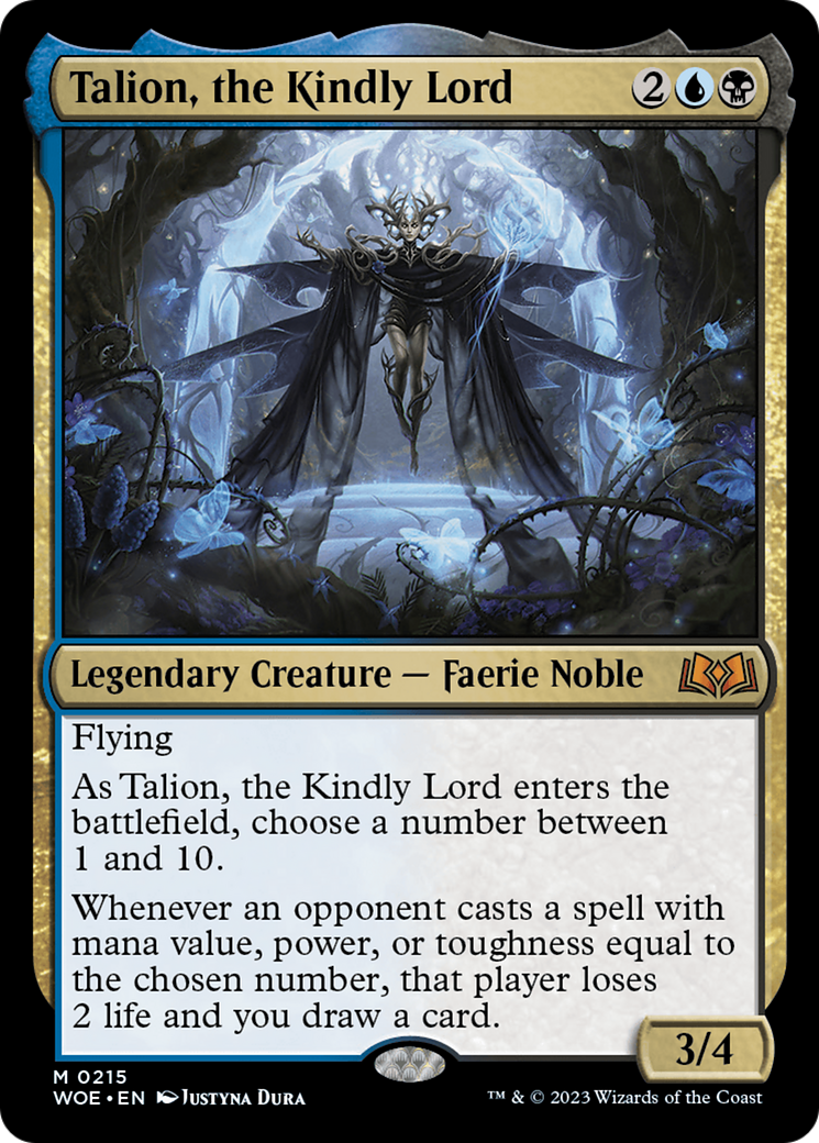 Talion, the Kindly Lord — 1/2