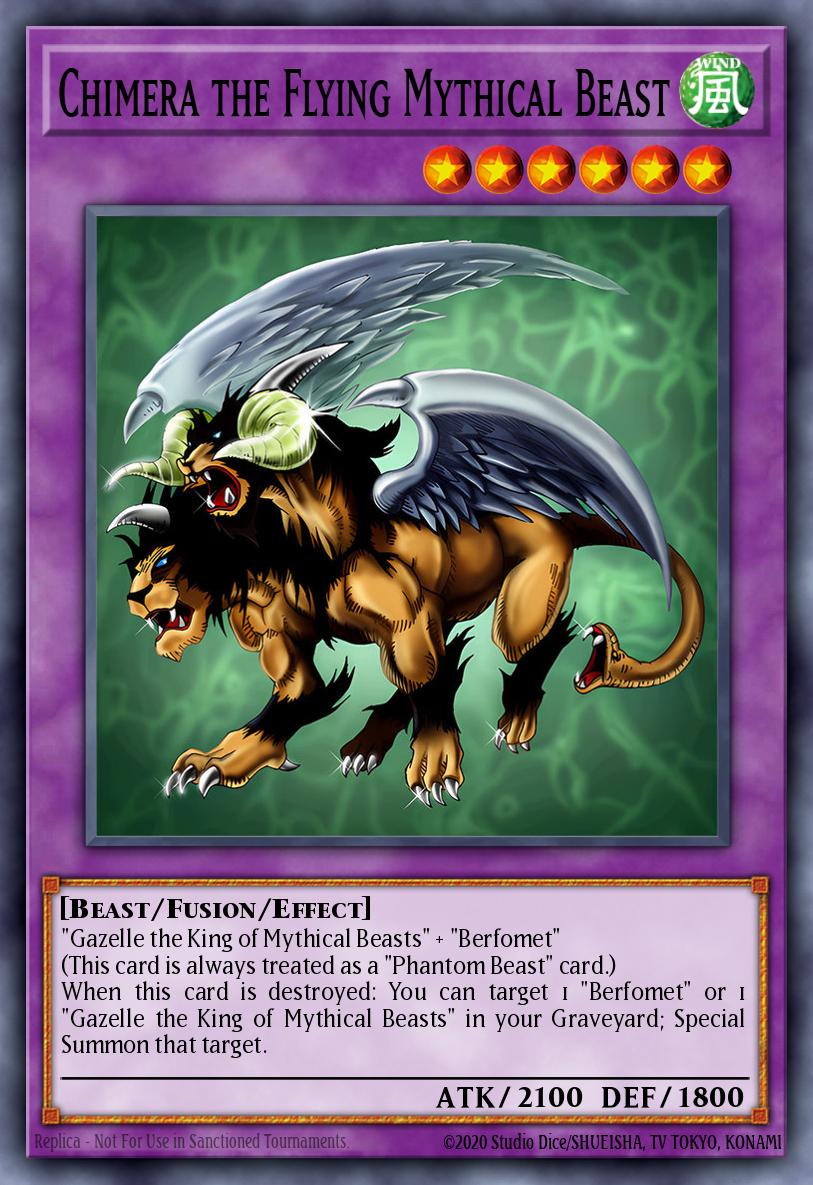 Chimera the Flying Mythical Beast (V.2 - Collectors Rare)