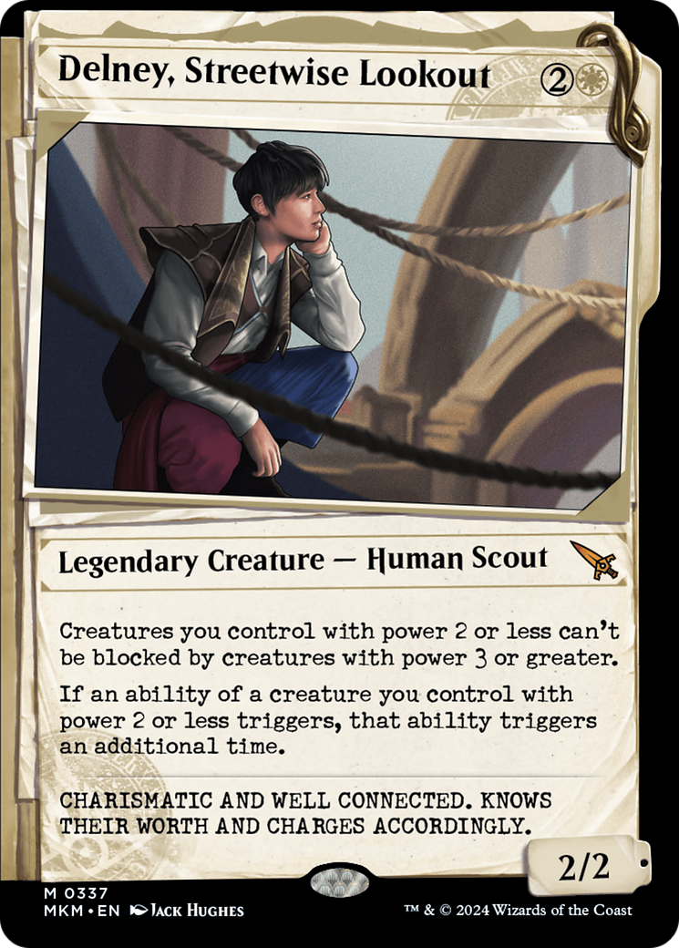 Delney, Streetwise Lookout (V.1)