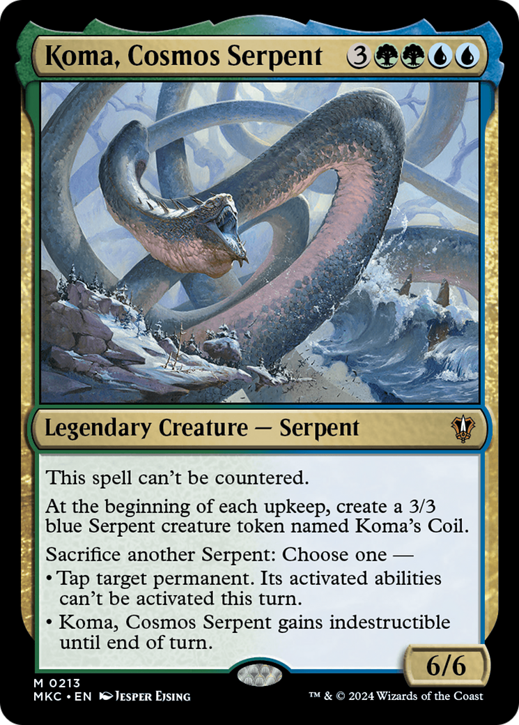 Koma, Cosmos Serpent — 1/2