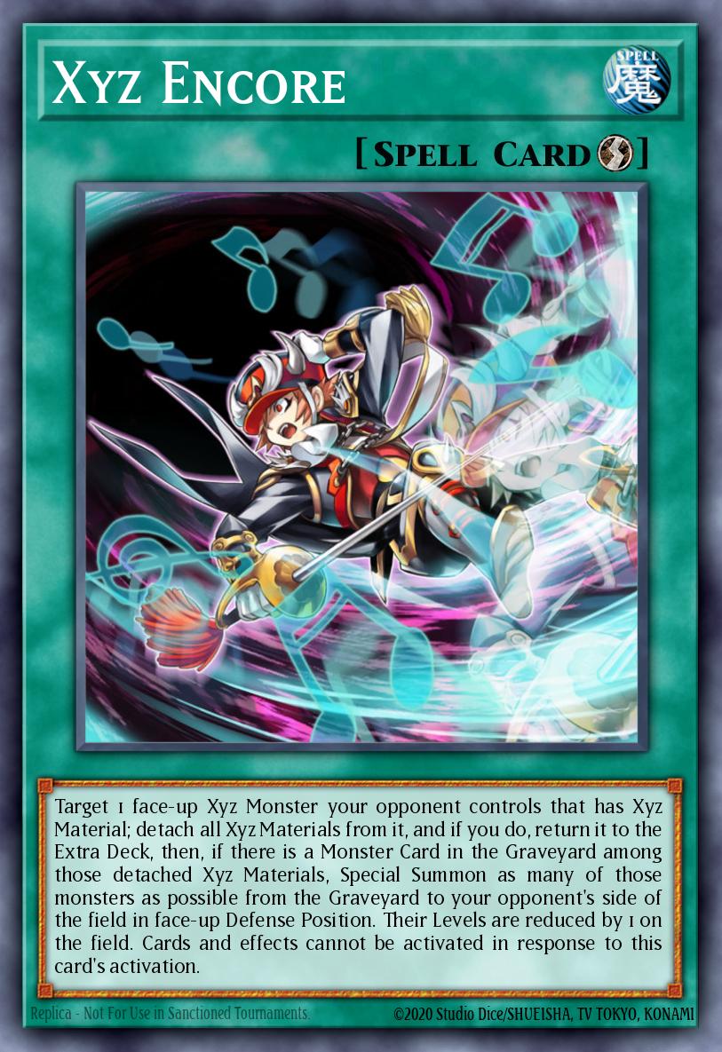 Xyz Encore (V.4 - Platinum Secret Rare)