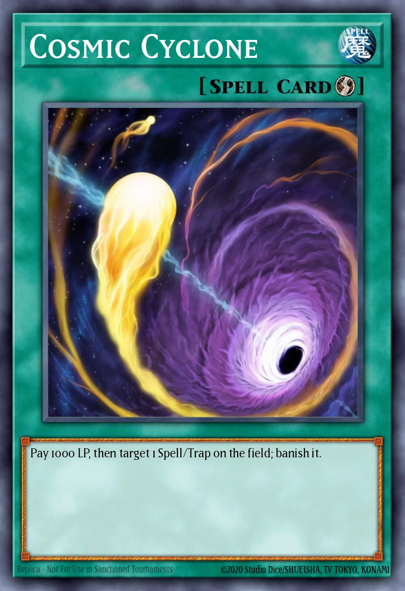 Cosmic Cyclone (V.4 - Platinum Secret Rare)