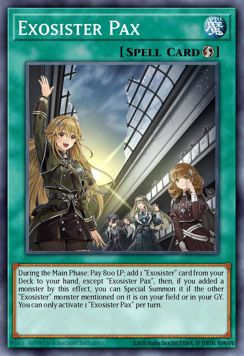 Exosister Pax (V.5 - Quarter Century Secret Rare)