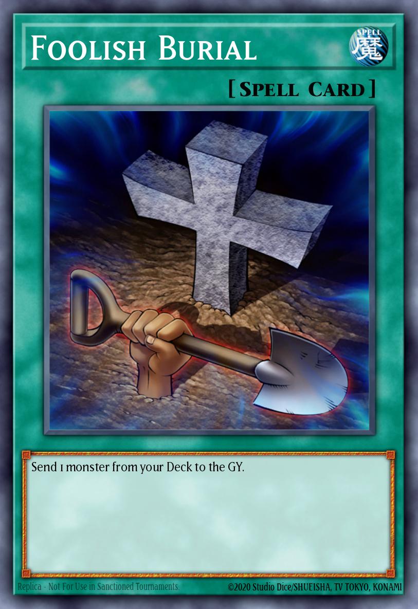 Foolish Burial (V.7 - Ultimate Rare)