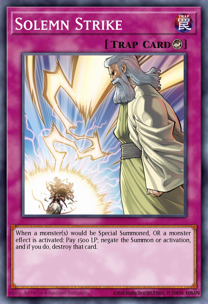 Solemn Strike (V.7 - Ultimate Rare)