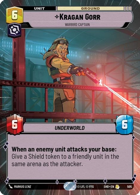 Kragan Gorr, Warbird Captain