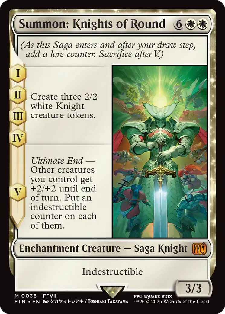 Summon: Knights of Round — 1/2