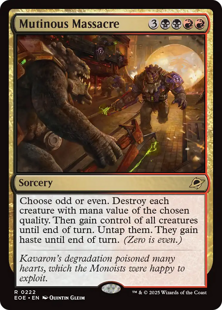 Mutinous Massacre