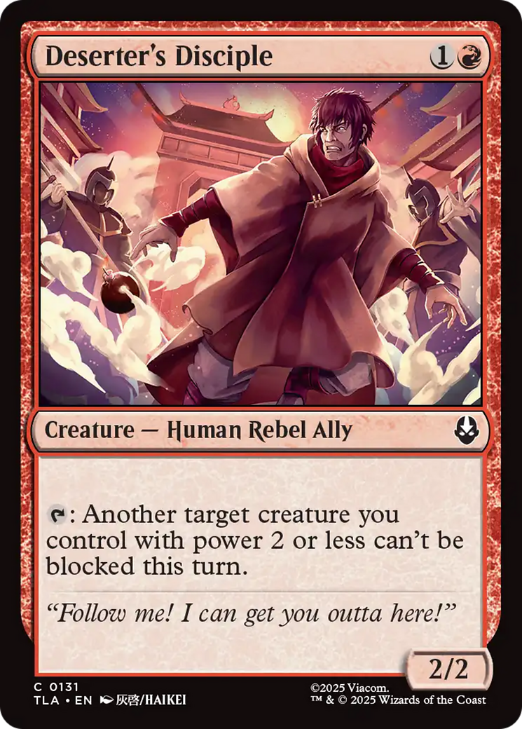 Deserter's Disciple