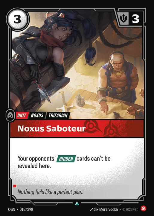 Noxus Saboteur — 1/2