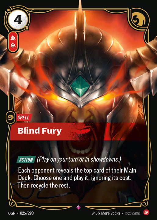 Blind Fury — 1/2