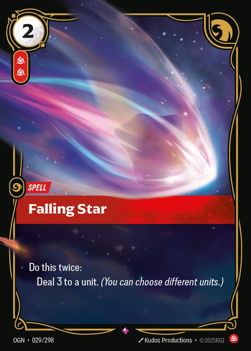 Falling Star — 1/2