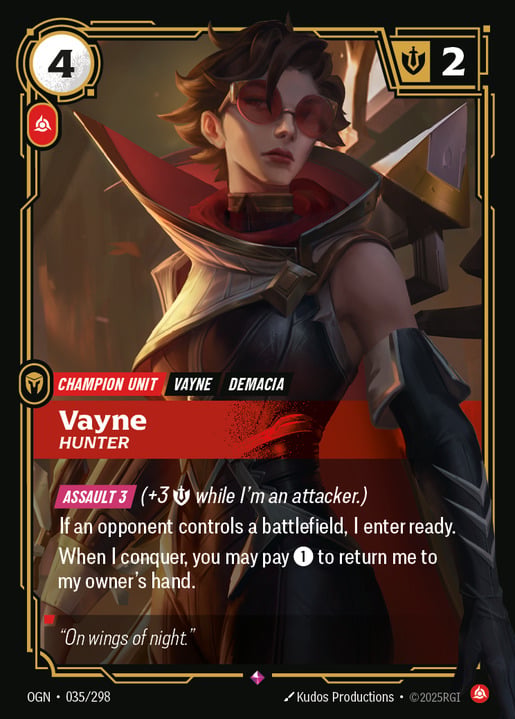 Vayne, Hunter — 1/2
