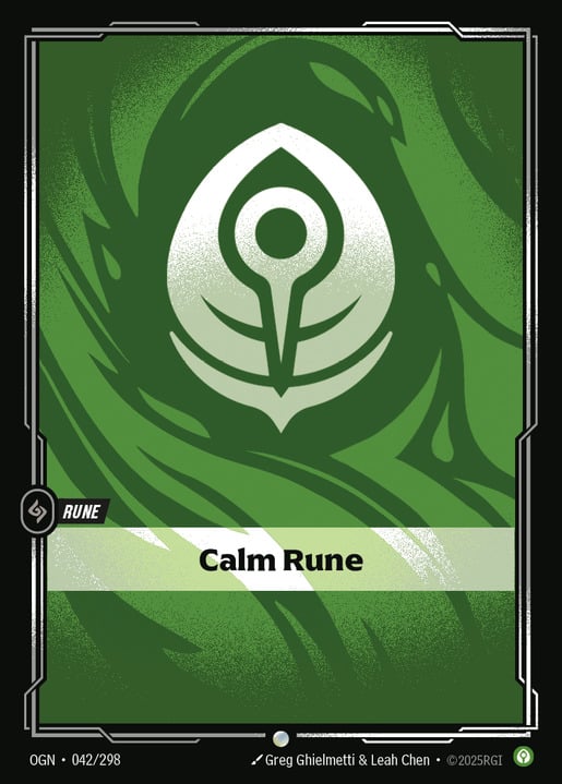 Calm Rune — 1/2