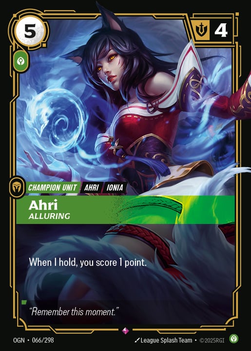 Ahri, Alluring — 1/2