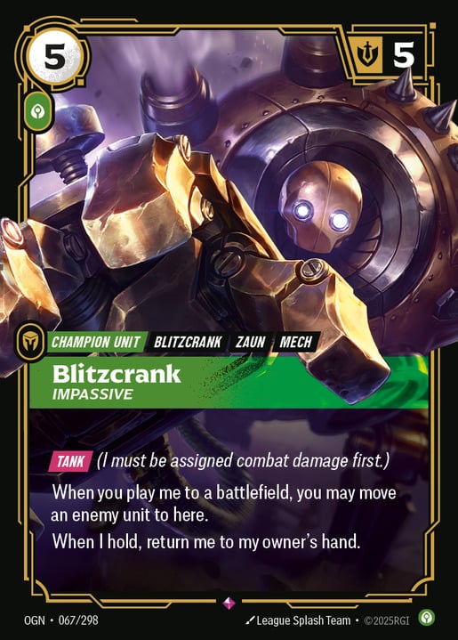 Blitzcrank, Impassive — 1/2