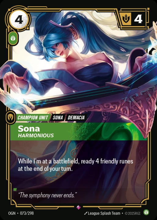 Sona, Harmonious — 1/2