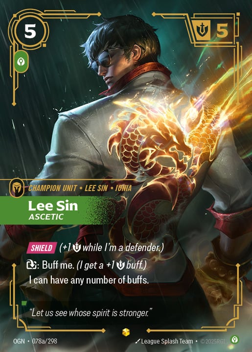 Lee Sin, Ascetic — 1/2