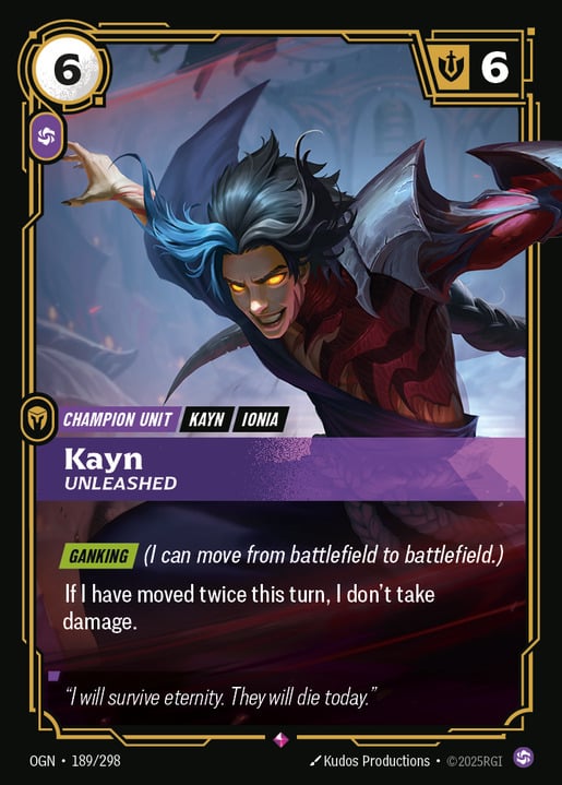 Kayn, Unleashed