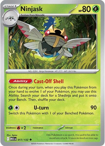 Ninjask [Cast-Off Shell | U-turn]
