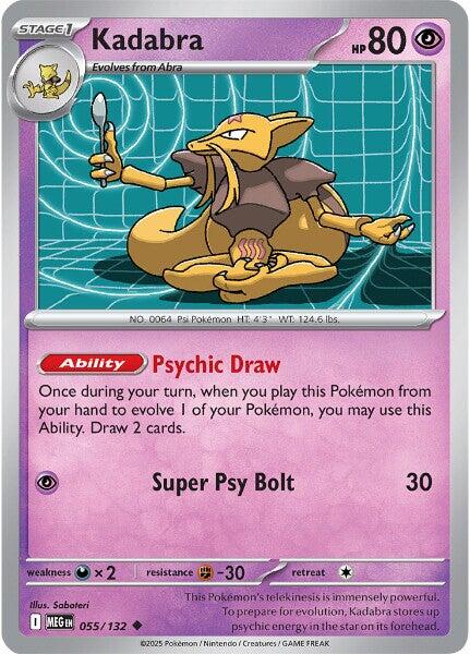Kadabra [Psychic Draw | Super Psy Bolt]