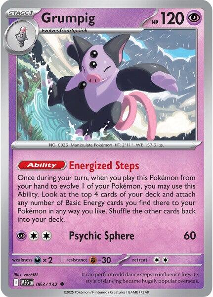 Grumpig [Energized Steps | Psychic Sphere]