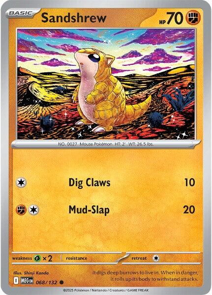 Sandshrew [Dig Claws | Mud-Slap]