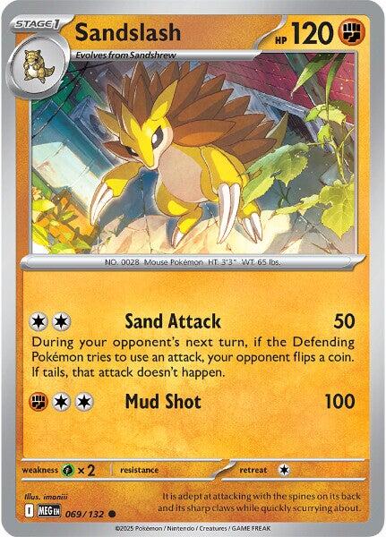 Sandslash [Sand Attack | Mud Shot]