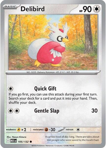 Delibird [Quick Gift | Gentle Slap]