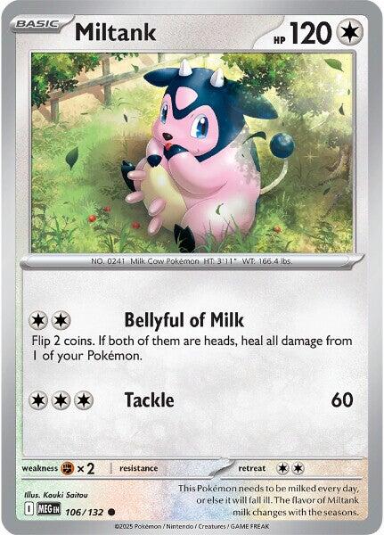 Miltank [Bellyful of Milk | Tackle]