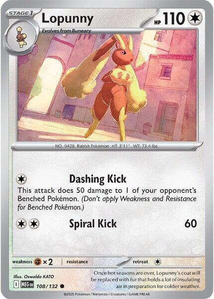Lopunny [Dashing Kick | Spiral Kick]