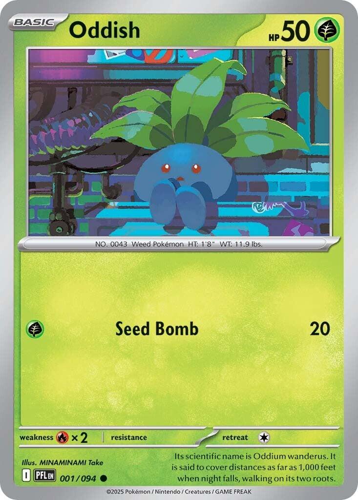 Oddish [Seed Bomb]