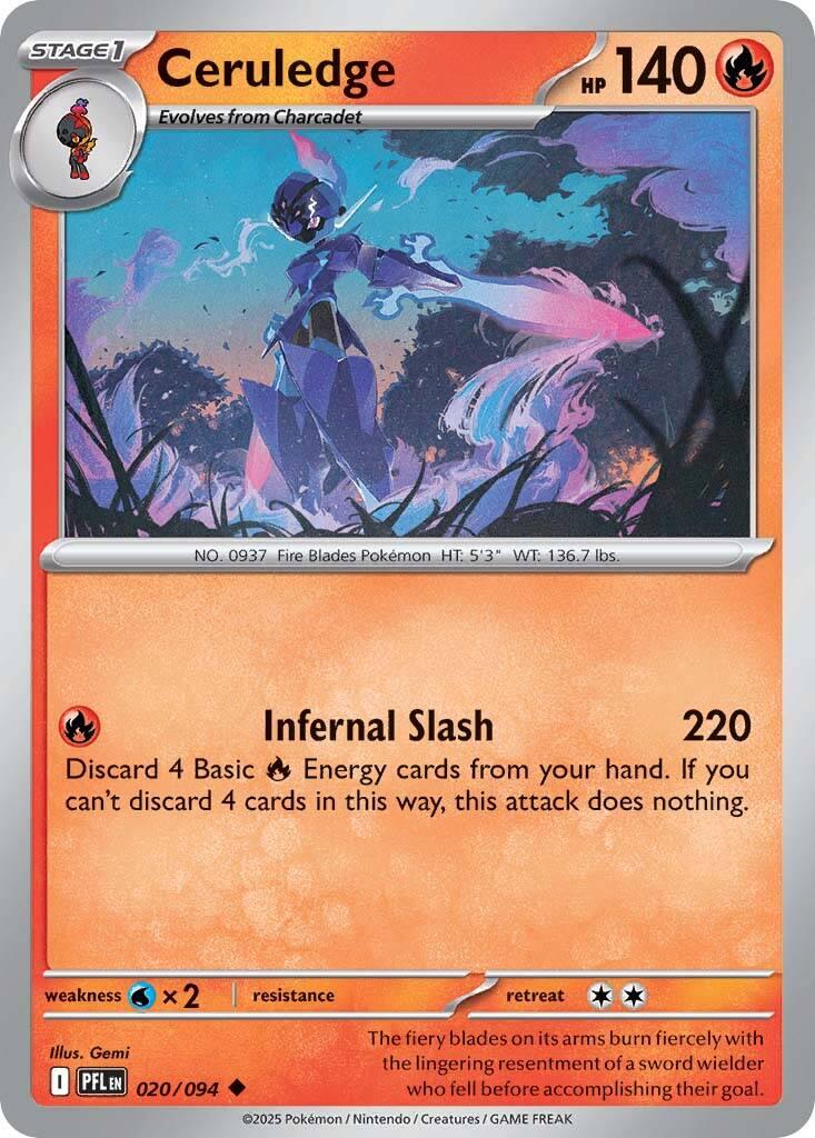 Ceruledge [Infernal Slash]