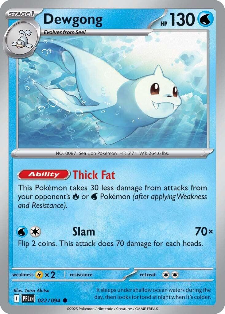 Dewgong [Thick Fat | Slam]
